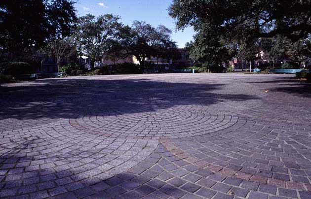 Congo Square in Louis Armstrong Park, New Orleans.