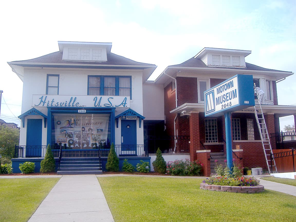 The Hitsville U.S.A. house, home of the Motown Museum in Detroit.