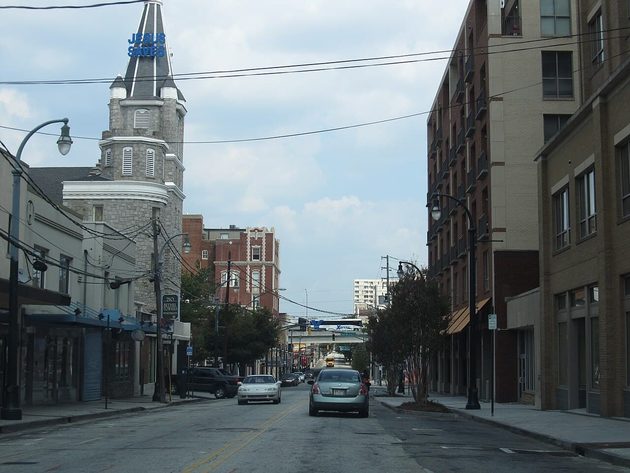 The Sweet Auburn historic district in Atlanta.